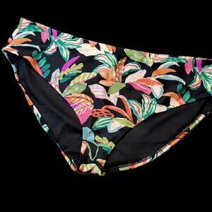 NWT TIME & TRU Bikini Hawaiian Bottoms LINED Mid Rise Swim Bathing suit size 3x