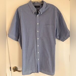 Roundtree and York. Short Sleeve Shirt, Size 3XB,