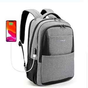 Tigernu Anti-theft Men 15.6 in USB Charging Travel/College/School Backpack