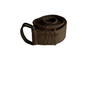 Brown Canvas Belt  Unisex