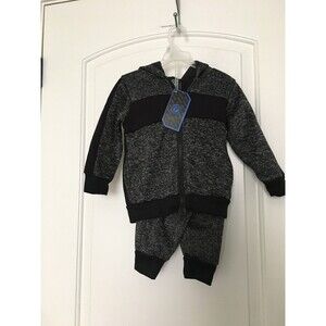 2pc Jamplay Toddler Boys Child Jogging Track Suit Outfit Size 2T