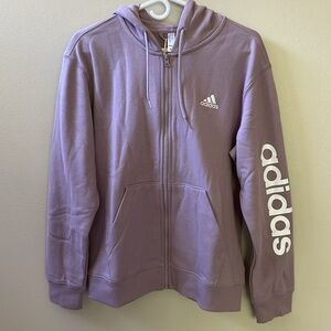 Adidas Long Sleeve Women’s Full Zip Hoodie, Sz M