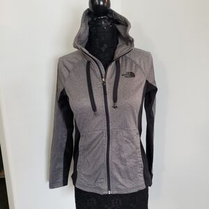 North Face Women's Asymmetrical Zip-Up Hooded Jacket Size Medium