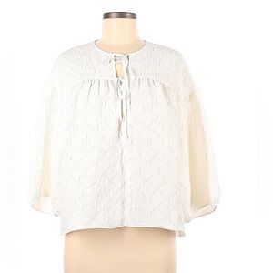 Wilfred Ivory White Pesant Blouse