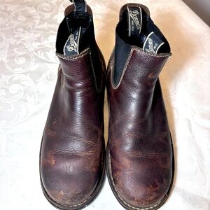 Danner Workman Romeo 5” Brown Gortex Slip on Leather Workboots Size 9