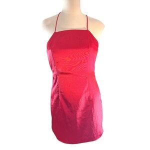 REVOLVE Brand Superdown Red Mini Dress Sz Small EUC Homecoming Christmas EUC