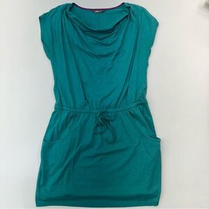 The North Face Women’s Aurora Cowl Neck Teal Dress Size XL