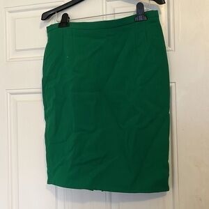 Luca Luca by Luca Orlandi 100% wool Green skirt