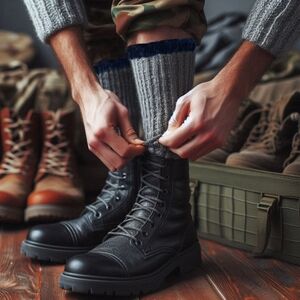 Canadian Military Cold Weather Wool Socks