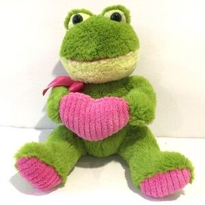 2/$20 Dan Dee plush frog 10”