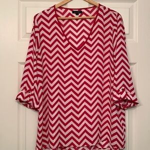 Kiara Fushia Tunic  L