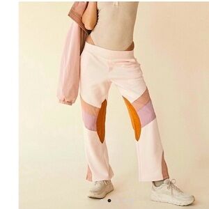 Free People Flurry Color block Sport Pants Ballet Combo 🩰 XS NWT