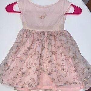 Well dressed wolf peach dress 24m