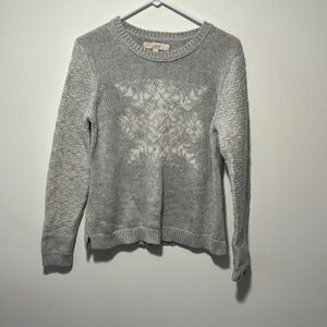 Loft snowflake sweater