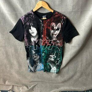 Kiss  Shirt Rock Womens Size Medium