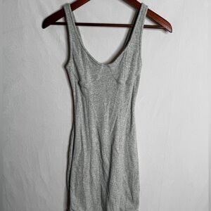 Heather grey  Tshirt dress