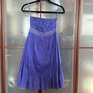 RW & Co  purple strapless dress size 0