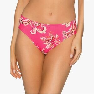 NWT Sunsets Women's Standard Basic Mid Rise Bikini Bottom Swimsuit size L