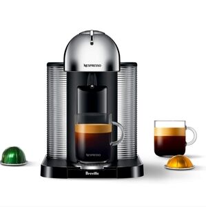 Nespresso Vertuo Coffee Maker Espresso Machine in Chrome