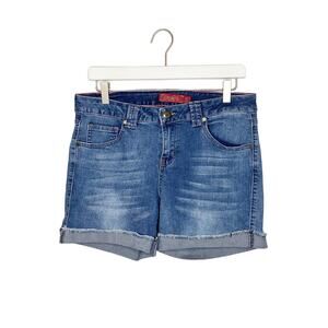 One 5 One Denim Cuffed Shorts 6