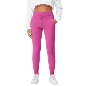 Halara Softlyzero Airy High Waisted Full Length Joggers Size S Fuchsia Fedora