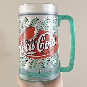 CocaCola Freezer Frosty Mug 16oz Hand Wash Only Vintage Coke Collectable