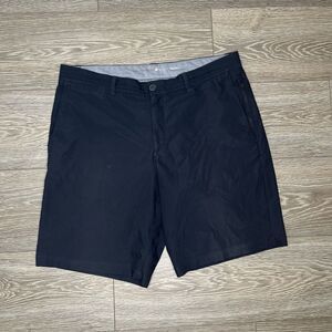 Tiger Woods TW Nike Practice Black Flat Tech Golf Shorts‎ Mens Size 36