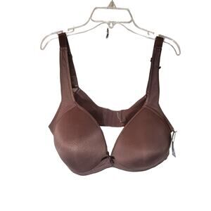 Carrie Amber Intimates Brown Nude Underwire T-Shirt Bra Size 40C NWT