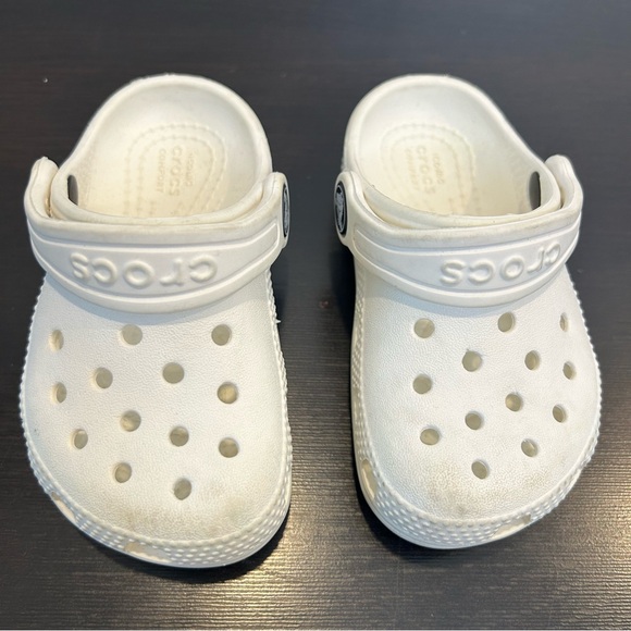 Crocs Kids Classic Clogs White - Picture 1 of 4