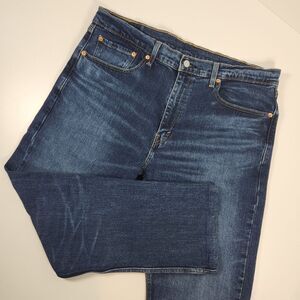 Levi's 505‎ Denim Jeans Size 36X30 (Hemmed to 27 inseam) Men's Dark Wash