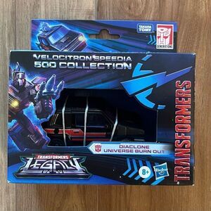 Transformers Legacy Velocitron Speedia 500 Collection Diaclone Burn Out Figure