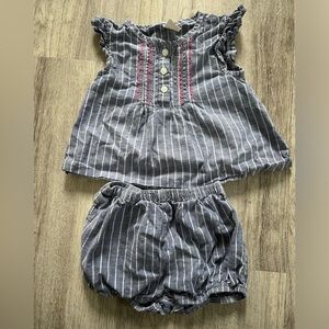 🌻 3 for $15. 18 months chambray set