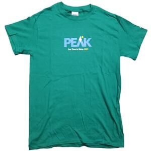 New Amazon "Our Time To Shine" 2021 Peak Green T-Shirt Size Small