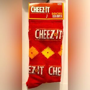 (2/$15)❗️Fun Novelty Socks Featuring Cheez-It’s Brand