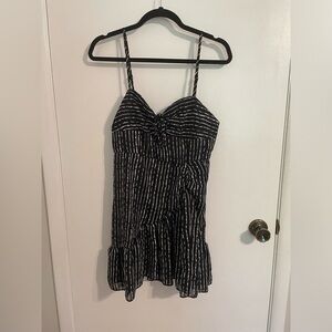 Lena black and white cocktail dress NEVER WORN