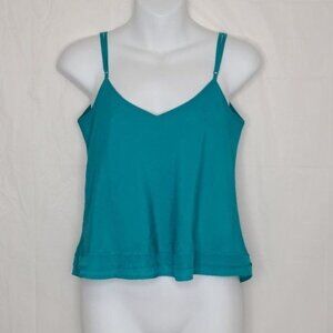 Aritzia Talula Cropped Tank - Turquoise