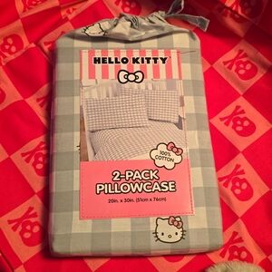 2 pack Hello Kitty Pillowcases. 20"x30"