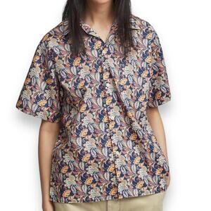 R13 Skater paisley print shirt