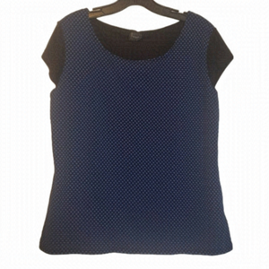 Xl Vamp Short Sleeve Blue And Black