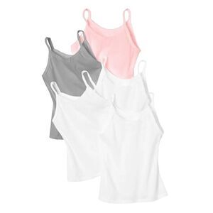 Fruit of the loom girls camis/Tanks (2) 5 Pack - Assorted Sz Lg 10 Total Camis