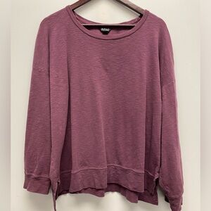 4 for $25 💜 Buffalo David Bitton Purple Relaxed Fit Top / Shirt Size XXL