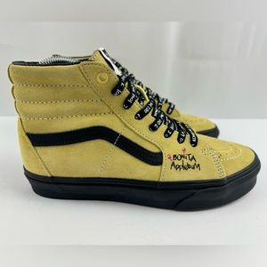 Vans ATCQ SK8 Hi Mellow Yellow Bonita‎ Applebum A Tribe Called Quest SZ 6M/ 7.5W