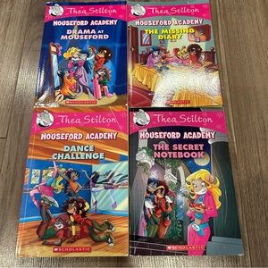 4 Thea Stilton Mouseford Academy Books