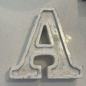 LETTER “A” home decor