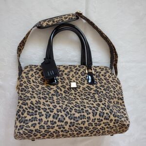 Duffel Convertible Madagascar animal print leopard travel weekender shoulder