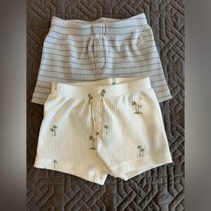 BabyGap Baby’s 1st Favorites Pull On Shorts 2pk Size 3-6 Mos