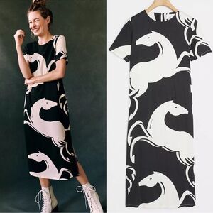 Anthropologie Corey Lynn Calter Caballos Midi Dress