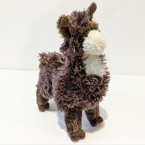 DOUGLAS brown alpaca llama plush