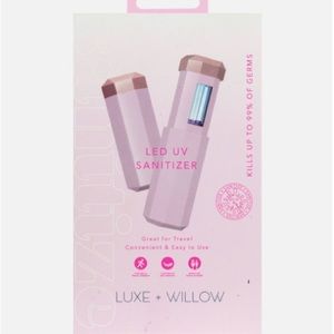 Luxe + Willow LED UV Sanitizer in Blush Bandier