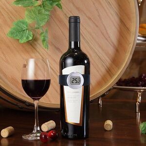 Digital LCD Wine Bottle Thermometer Bracelet